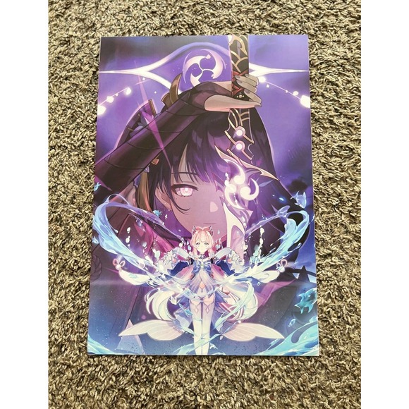 COPY - Genshin Impact Anime 8 Piece Poster Set - Picture 6 of 8